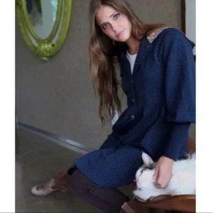 MATILDA JANE You & Me Beatrice Willow Navy Jacket size small